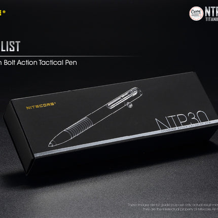 NTP30 Tactical Pen Titanium