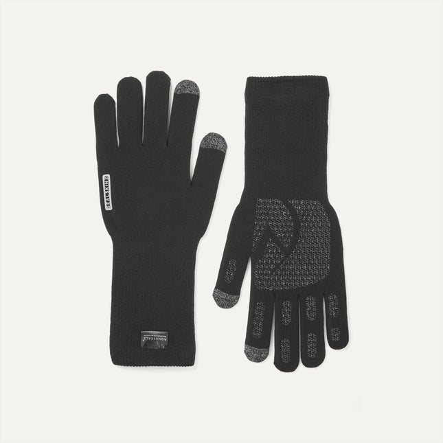 Skeyton Waterproof All Weather Ultra Grip Knitted Gauntlet - Black
