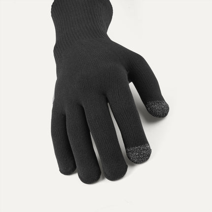 Skeyton Waterproof All Weather Ultra Grip Knitted Gauntlet - Black