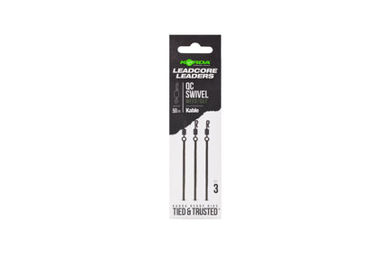 Kable Leadcore Leader QC Swivel 50cm