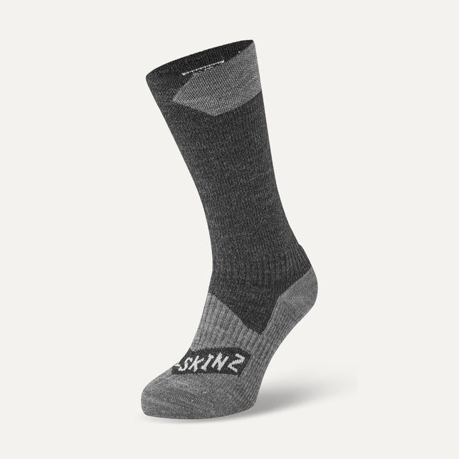 Raynham Waterproof All Weather Mid Length Sock - Black