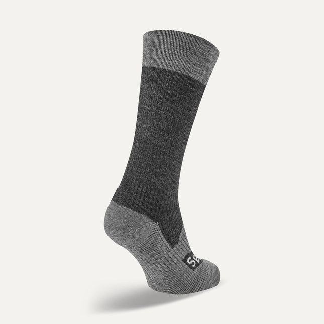 Raynham Waterproof All Weather Mid Length Sock - Black