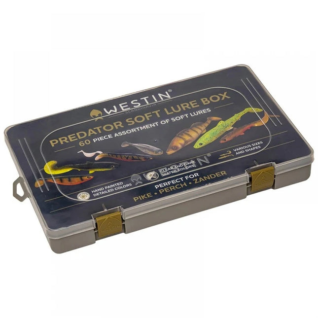 Predator Soft Lure Box 60pcs