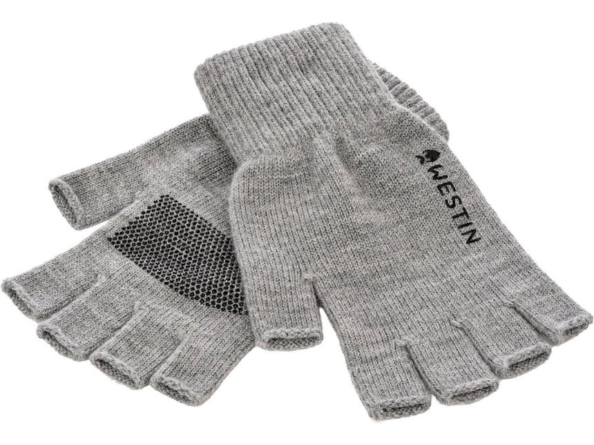 Merino Wool HLF Gloves Light Grey Melange