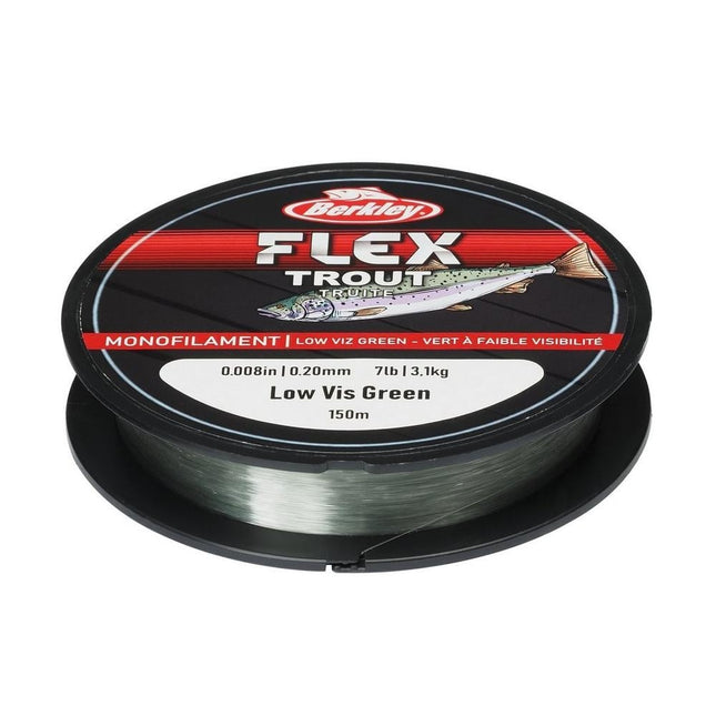 Berkley Flex Trout Low-Vis Green 150m