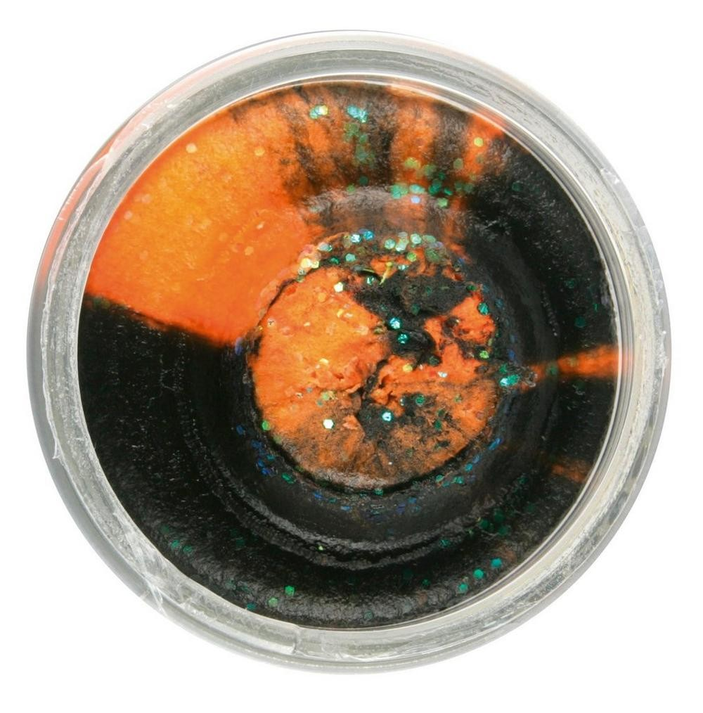 BLACK ORANGE GLITTER
