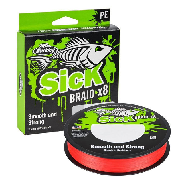 Berkley Sick Braid x8 150m - Red
