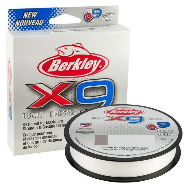Berkley X9 Braid Crystal 150 Meter