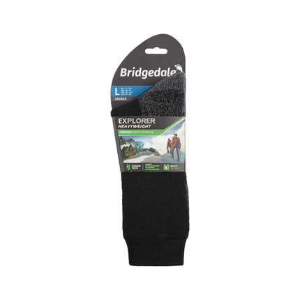 Bridgedale Heavyweight Merino Performance Boot - Black