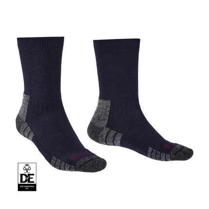 Bridgedale Hike Lightweight Merino Performance Boot - Navy/Grey