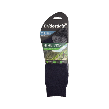 Bridgedale Hike Lightweight Merino Performance Boot - Navy/Grey