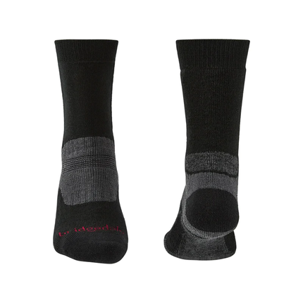 Bridgedale Hike Midweight Merino Performance Boot - Black