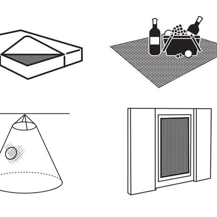 Care Plus Mosquito Net Bug Sheet - Geïmpregneerd