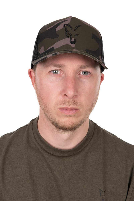 Black Camo Trucker Cap