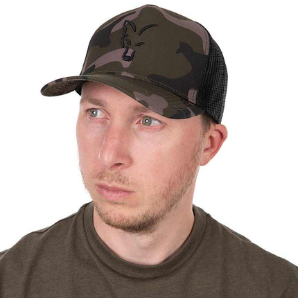 Black Camo Trucker Cap