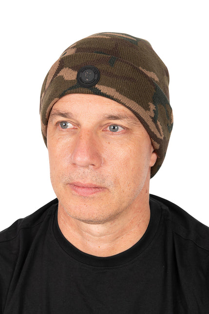 Camo Sherpa tec beanie