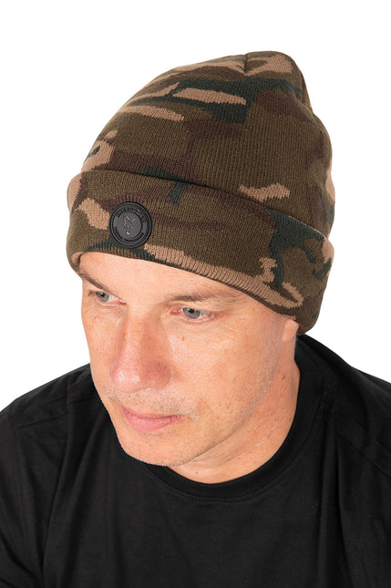 Camo Sherpa tec beanie