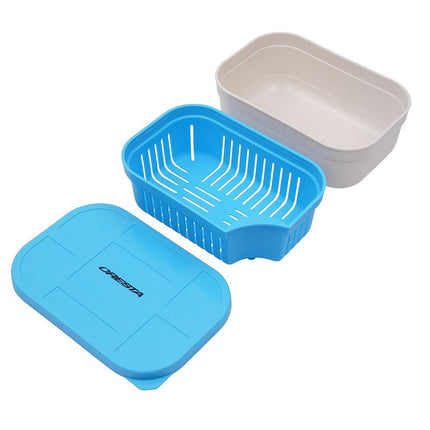 Cresta Bait Tub 600ML Closed Lid + Drain