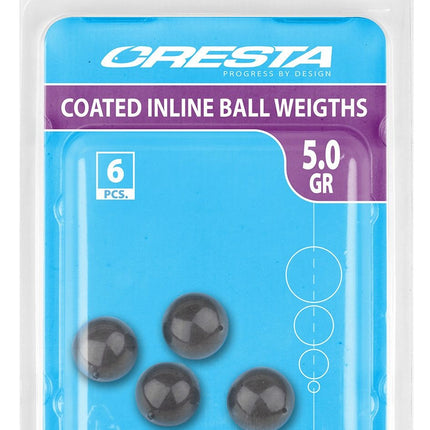 Cresta Coated Inline Ball Weight