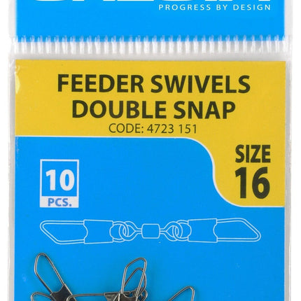 Cresta Feeder Swivels Double Snap