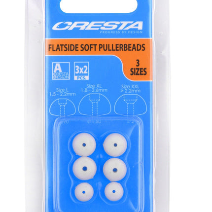Cresta Flatside Soft Pullerbeads ( 3 Sizes)