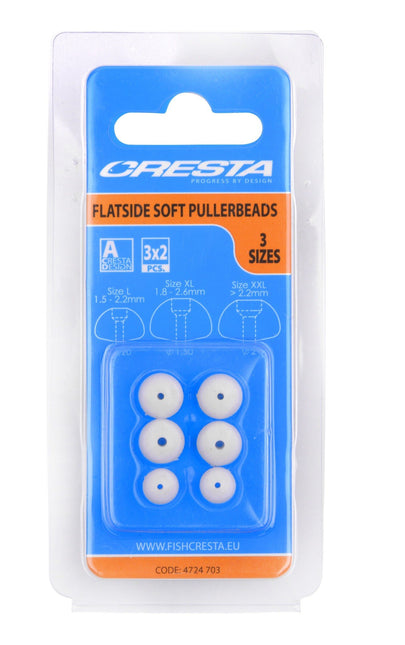Cresta Flatside Soft Pullerbeads ( 3 Sizes)