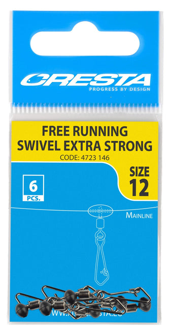 Cresta Free Running Swivels Extra Strong