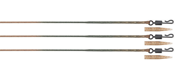 Edges Camo 50lb Leadcore Leaders 3 pcs