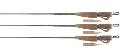 Edges Camo 50lb Leadcore Lead Clip Leaders 3 pcs