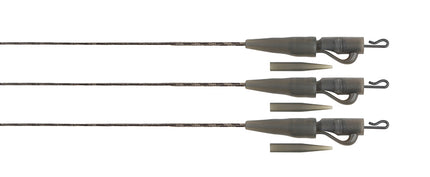 Edges Naturals Submerge Lead Clip Leaders 3pcs