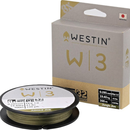 Westin W3 Deadbait 8-Braid 300M/330YDS Jungle Jive