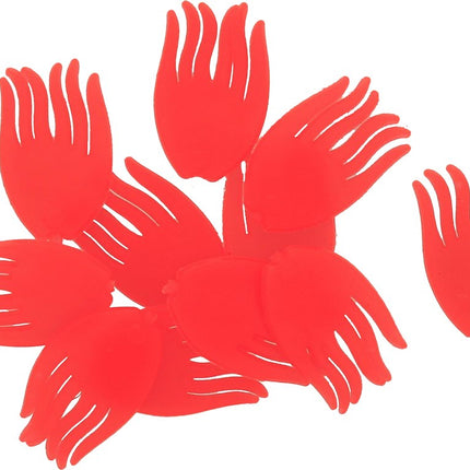 Westin Spotty Rig Fins UV Orange XL 16PCS