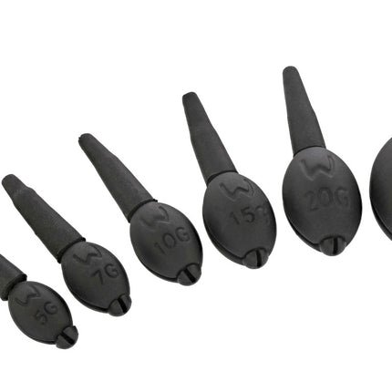 Westin Adjustable Float Weights Lead Matte Black