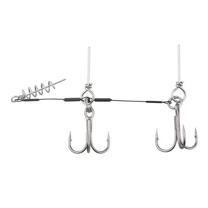 Dragon Screw In Soft Lure Pike Rig Double 27k
