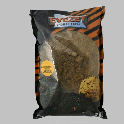 Evezet Feeder Leem Bruin 2kg