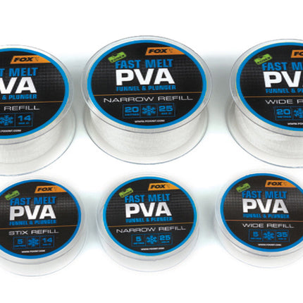Fox 5m Refill Fast Melt PVA Mesh 25mm Narrow