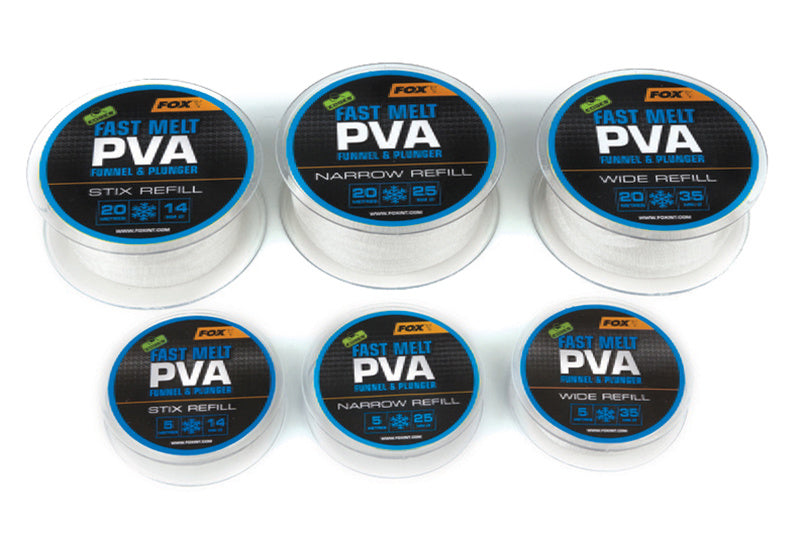 Fox 5m Refill Fast Melt PVA Mesh 25mm Narrow