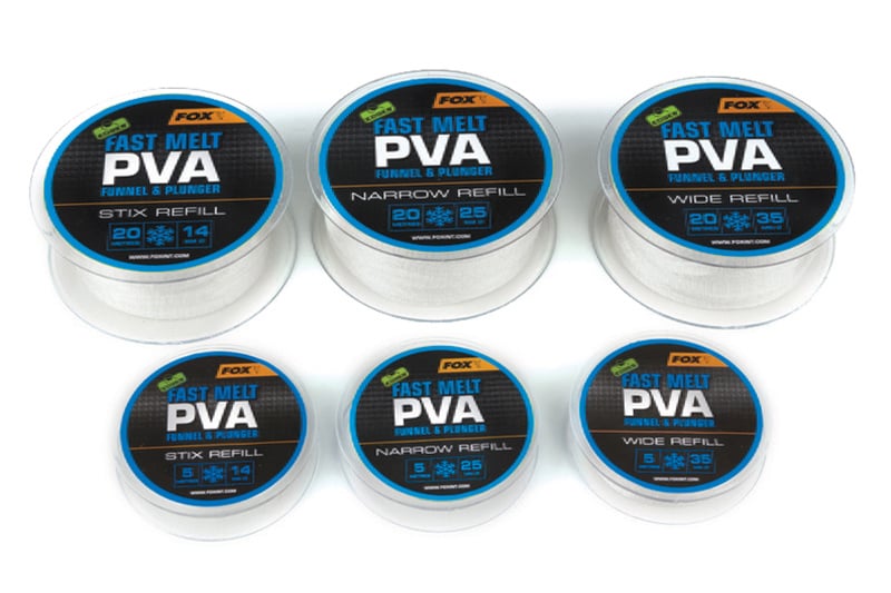 Fox 5m Refill Fast Melt PVA Mesh 35mm Wide