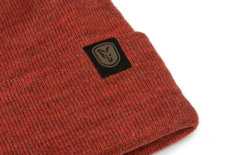 Fox Beanie Hat - Burnt Orange