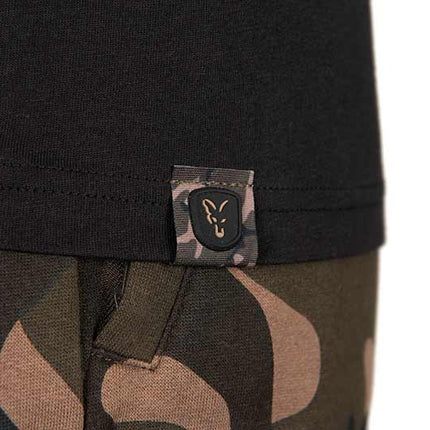 Fox Black / Camo Logo T Shirt