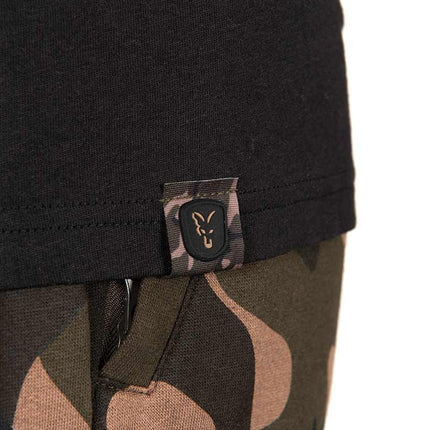 Fox Black / Camo Outline T Shirt