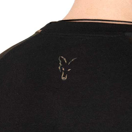 Fox Black / Camo Outline T Shirt