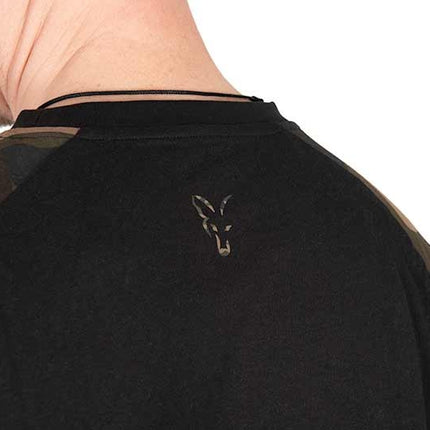 Fox Black / Camo Outline T Shirt
