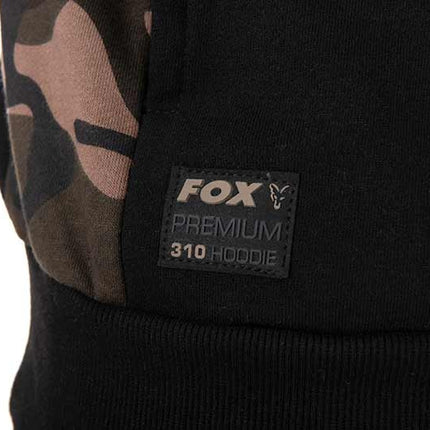Fox Black / Camo Pullover Premium 310 Hoodie