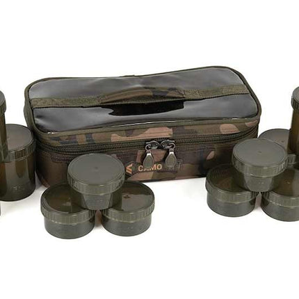 Fox Camolite 12 Pot Hookbait Case