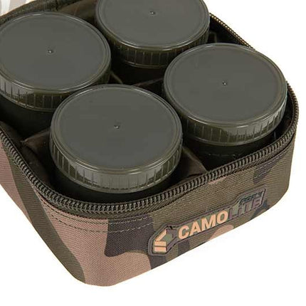 Fox Camolite 6 Pot Hookbait Case