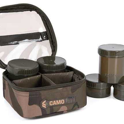 Fox Camolite 6 Pot Hookbait Case