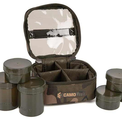 Fox Camolite 6 Pot Hookbait Case