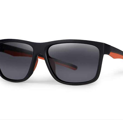 Fox Collection Black & Orange Shades Grey Lens