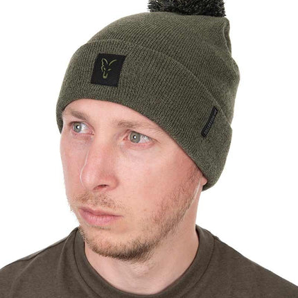 Fox Collection Bobble Hat - G/B